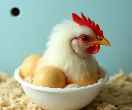 Quanto tempo leva para a galinha chocar o ovo depois de botar?