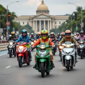 Após motoristas de aplicativo, motociclistas entram na mira de novo programa do governo